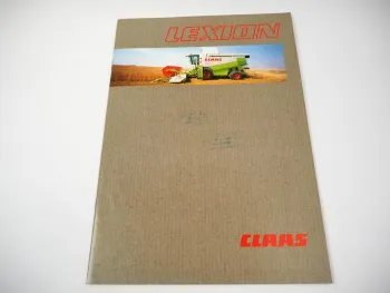 Original Prospekt Claas Lexion 480 Mähdrescher mit 30 Seiten von 07/1996