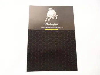 Original Prospekt Lamborghini Produktprogramm Traktoren 2018