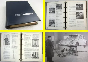 Original Reparaturleitfaden VW Käfer Werkstatthandbuch Typen 11 14 15 ab 1960