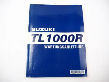 Original Suzuki TL1000R Werkstatthandbuch Wartung Reparaturanleitung 1998