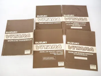 Original Suzuki Vitara ab 1988 Reparaturanleitung Katalysator Werkstatthandbuch