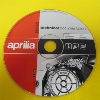 Original Werkstatthandbuch Aprilia 50 4T und 100 4T Engine Workshop Manual