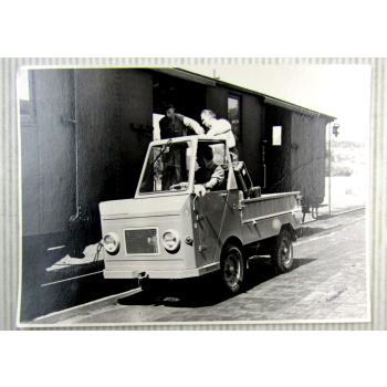 originales Pressefoto Kleintransporter Multicar 22 Typ P DDR 1964