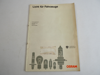 OSRAM Licht für Fahrzeuge Fahrzeuglampen Leuchten Verkaufshelfer 1992