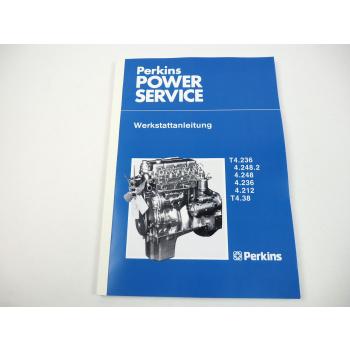 Perkins 4.2482 4.248 T 4.236 4.212 T4.38 Dieselmotor Werkstatthandbuch