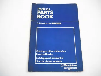 Perkins 6.3724 Motor für Claas Landmaschinen Original Ersatzteilliste