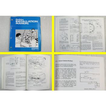 Perkins Engines Installation Manual October 1985 Workshop Manual
