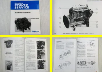 Perkins G4.236 Series gasolene natural gas & LPG engines Workshop Manual
