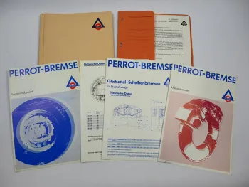 Perrot Bremsen für Nutzfahrzeuge Baumaschinen Stapler technische Beschreibung