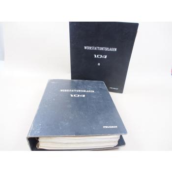 Peugeot 104 Werkstatthandbuch Reparaturanleitung 1972 - 1980