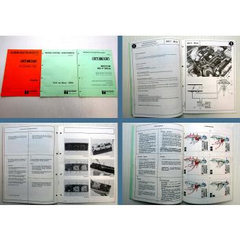 Peugeot 505 GTI Motor 851.Y ZDJL Heizung Kombiinstrument Werkstatthandbuch