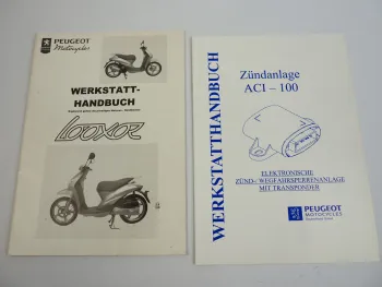 Peugeot Looxor Motorroller mit ACI100 Zündanlage Werkstatthandbuch 2001