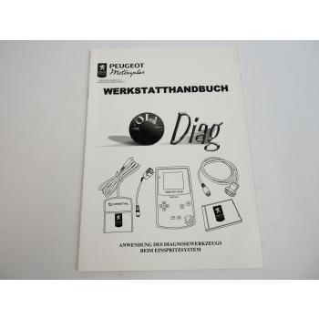 Peugeot Point Diag Diagnosegerät für z.B. Elystar Motorroller Werkstatthandbuch