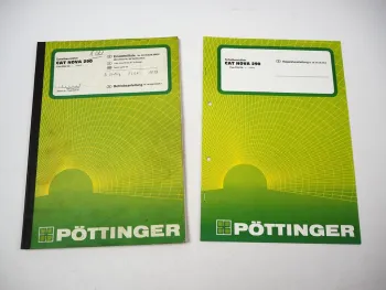 Pöttinger CAT Nova 290 PSM358 Mäher Betriebsanleitung Ersatzteilliste Reparatur