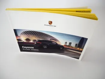 Porsche Cayenne 9Y0 Betriebsanleitung Bedienungsanleitung 6/2022 Bordbuch deutsch