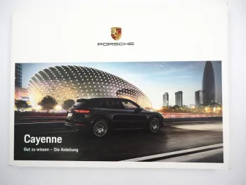 Porsche Cayenne PO536 9Y0 Betriebsanleitung Bedienungsanleitung 8/2020 Bordbuch