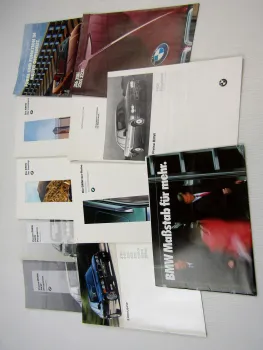 Posten BMW 3er Compact Touring 316 318 320 323i Preise Prospekte 80er 90er Jahre