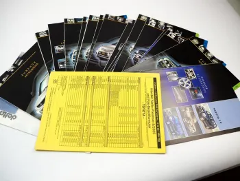 Posten Original Prospekte Preisliste Cobra Zubehör für Toyota Lexus 2004/05