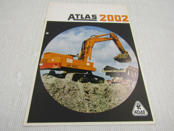 Prospekt Atlas 1302 Universal Bagger 1970