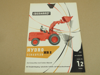 Prospekt Eberhardt HS2 Hydro Schaufellader 1,2t von 1961