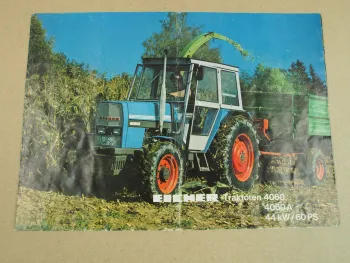 Prospekt Eicher 4060 4060A mit 60 PS Poster