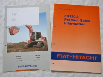 Prospekt Fiat-Hitachi FH1330.3 + Product Sales Information 1994