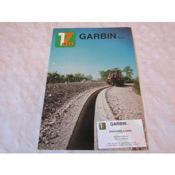 Prospekt Garbin TZ 25/50 50/80/2 R20 C20 C80M C80I R100 bis C200 in engl/ital
