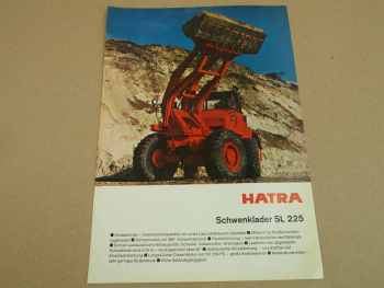 Prospekt HATRA SL225 Schwenklader mit Allradantrieb und Deutz Motor F6L714