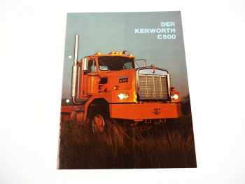 Prospekt Kenworth C500 Truck 1977