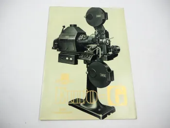Prospekt Klangfilm Euro-G AEG Kinomaschine Film Theater Apparat 1930er Jahre