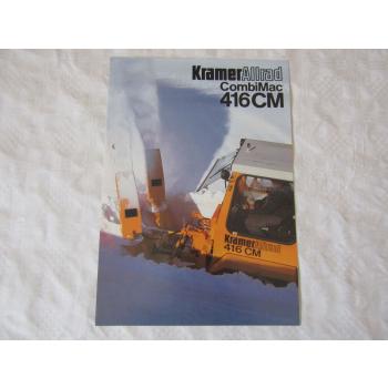 Prospekt Kramer Allrad CombiMac 416CM von 1/1985