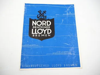 Prospekt Norddeutscher Lloyd Bremen 1929
