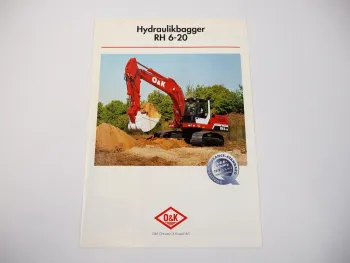 Prospekt O&K RH6-20 Hydraulikbagger 1994