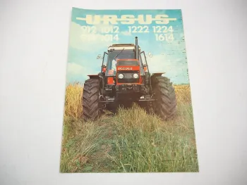 Prospekt Ursus 912 914 1012 1014 1222 1224 1614 Traktor Polen 1987
