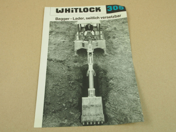 Prospekt Whitlock 305 Bagger - Lader seitlich versetzbar