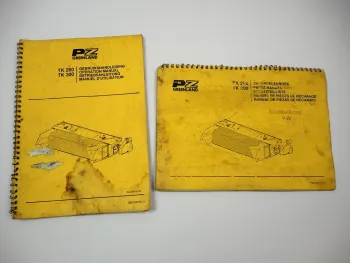 PZ Greenland TK 260 300 Aufbereiter Betriebsanleitung Ersatzteilliste 1995