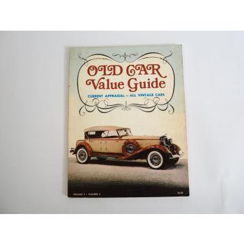 Quentin Craft, Old Car Value Guide 1970