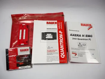 Rauch Axera H EMC mit Quantron P Steuerung Betriebsanleitung Streutabelle 2002