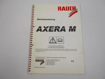 Rauch Axera M Düngerstreuer Betriebsanleitung Bedienungsanleitung