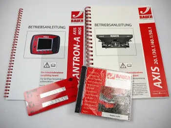 Rauch Axis 20.1 30.1 40.1 50.1 Düngerstreuer Quantron A Betriebsanleitung Streutabelle