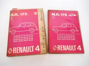 Renault 4 Karosserie + Mechanik Werkstatthandbuch Reparaturanleitung ab 1967