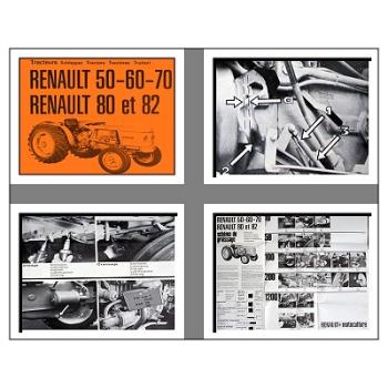 Renault 50 60 70 80 82 Traktor Betriebsanleitung