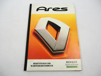 Renault Ares 710 720 Traktor Betriebsanleitung Bedienung Wartung 1997