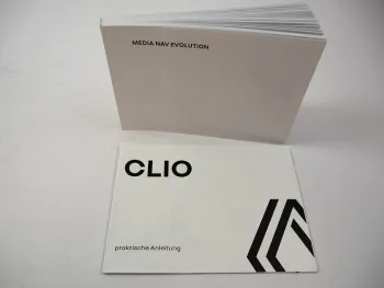Renault Clio 5 Betriebsanleitung & Media NAV Evolution 2025 Bordbuch Deutsch