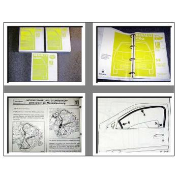 Renault Clio II BB0A CB0A Werkstatthandbuch 1997-1999 in 3 Bände