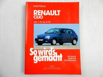 Renault Clio Reparaturanleitung BJ 1991 - 1998, Etzold
