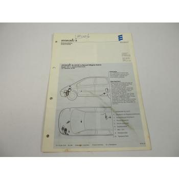 Renault Megane Scenic Bj. 1997 Eberspächer Hydronic B4WSC Einbau Heizgerät