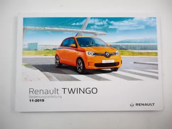 Renault Twingo 3 Bedienungsanleitung Betriebsanleitung 2019