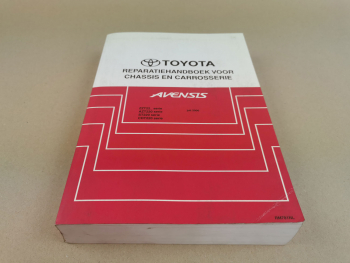 Reparatiehandboek Toyota Acensis Corona T22 Reparatiehandleiding 2000
