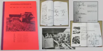 Reparatur New Holland 265 - 386 Hochdruckpresse Werkstatthandbuch